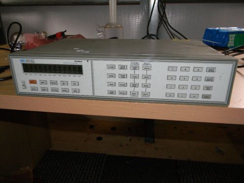 HP 3488A Switch / Control Unit, No Modules Included