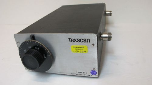 Texscan 5VF200/400-5-75-AA Variable Filter. 200 to 400MHz, 5 Sections.  75 Ohms.