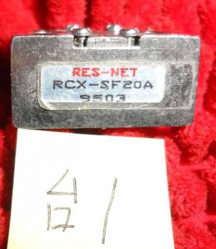 RSNET 20 watts SMA female dummy load DC-1Ghz VSWR 1.15:1