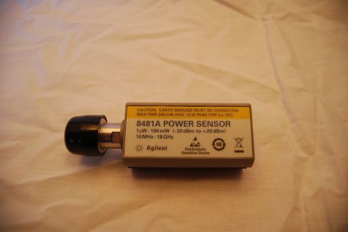 HP Agilent Keysight 8481A Power Sensor NEW-Unused