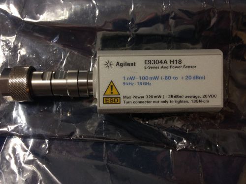 AGILENT  E9304A H18 E-SERIES AVGERAGE POWER SENSOR 9 kHz - 18 GHz
