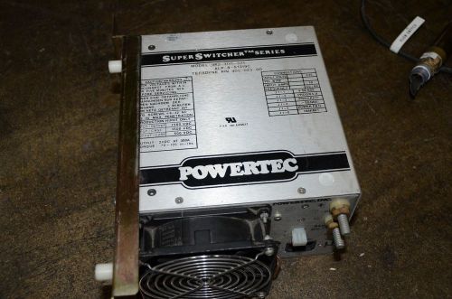 PowerTec Switching Power Supply 9K2-300-371-ALP-4 Slot Car 2 Volts DC 300 Amps
