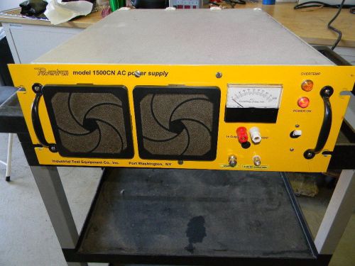 Industrial Test Equipment Co. Inc. Powertron 1500CN AC Power Supply