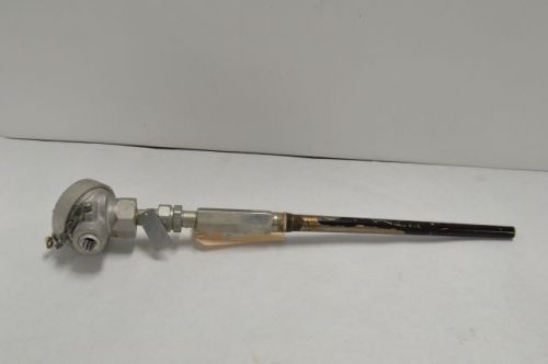 Pyco thermocouple 1in npt stainless temperature 17 in probe b205222 for sale