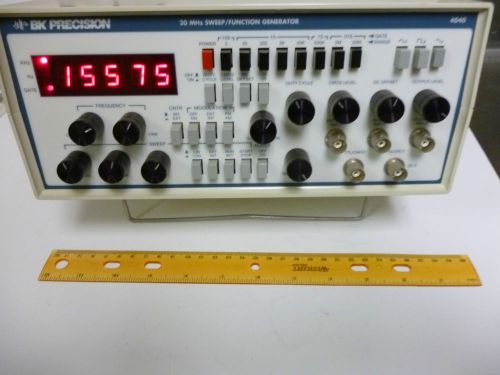New bk precision 20 mhz model 4040 sweep/function generator l43 for sale