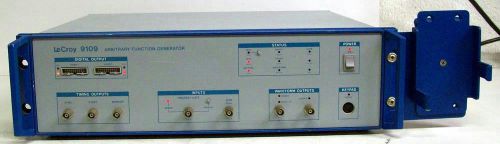 LeCROY 9109 25MHz DUAL CHANNEL ARBITRARY FUNCTION GENERATOR