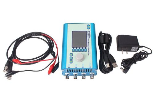 2.4&#034;lcd 5mhz arbitrary waveform dual channel dds function signal generator for sale