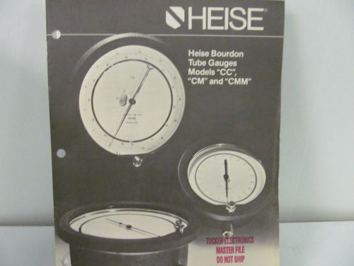 Heise model &#034;cc&#034;, &#034;cm&#034;, and &#034;cmm&#034; tube gauges for sale