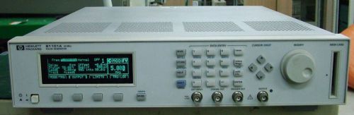 81101A Agilent Pulse Generator