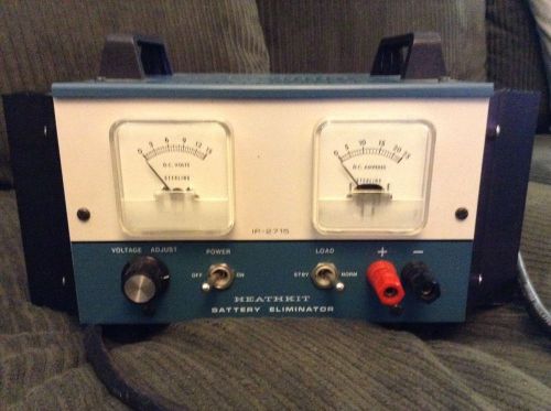 Heathkit Battery Eliminator Model  IP-2715  CLEAN TESTED AND WORKING