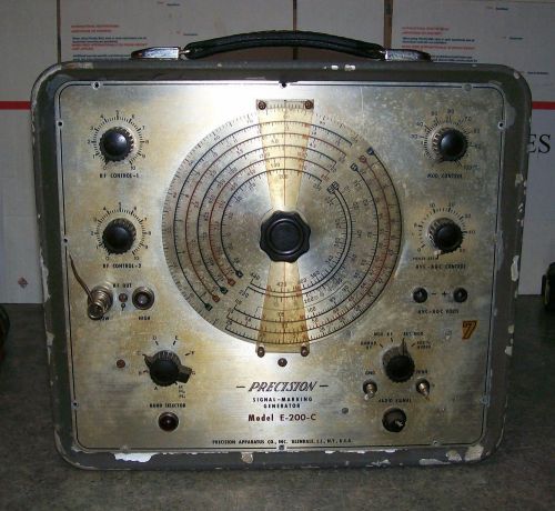 Precision signal-marking generator. model: e-200-c. strong tubes!! for sale