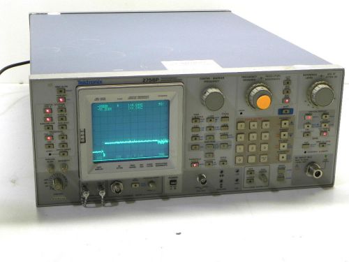 2756P Tektronix RF Spectrum Analyzer 10 kHz - 21 GHz