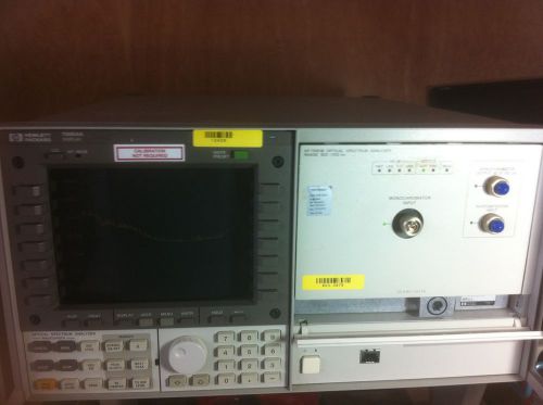 AGILENT 70004 / 70951B SPECTRUM ANALYZER, OPTICAL, 600-1700NM