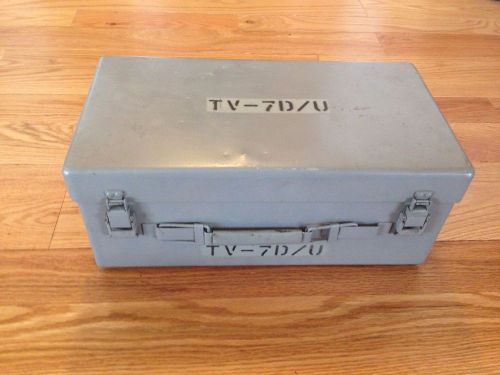 Miltary tv-7d/u mutual conductance tube tester working for sale