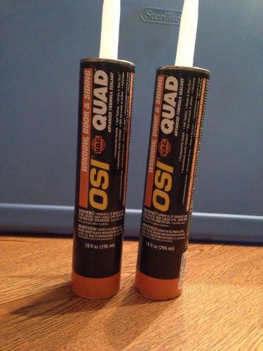 Iso quad advanced formula sealant window, door and siding   color beige 451  two for sale