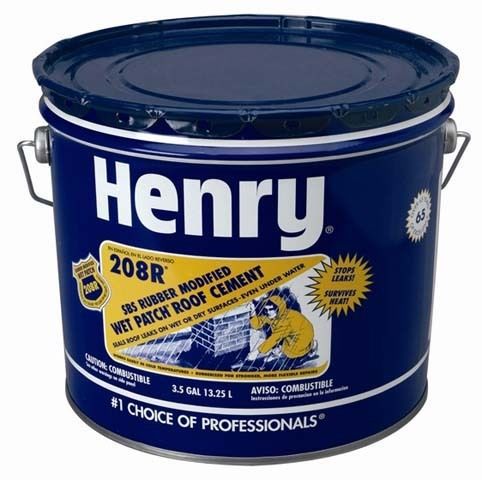 Henry he208r061 3.5 gallon wet surface roof patch for sale