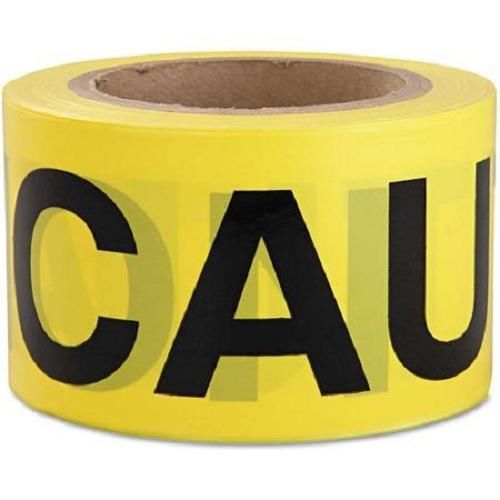 Ipg - caution barricade tape, 3 in x 300 ft for sale