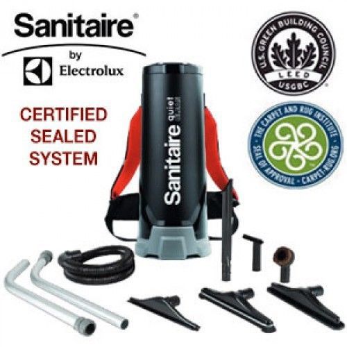 Sanitaire electroulx  sc530a 10 quart quiet powerful backpack  vacuum for sale