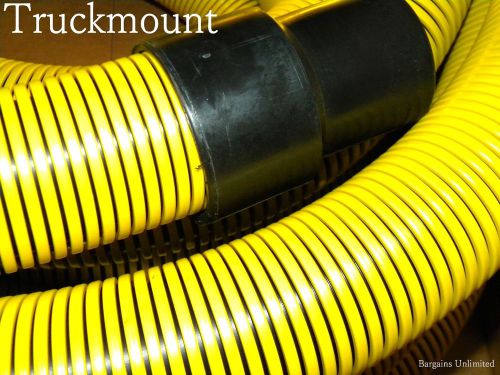 Carpet cleaning 2 inches high quality truckmount vacuum hose - yellow - for sale
