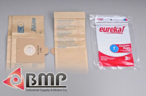 Brand new paper bags-eureka, t, 3pk, 970a, canister oem# 61555b-6 for sale
