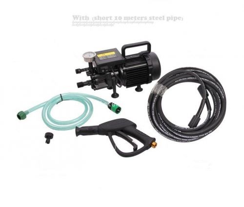 New ac220v  high pressure washer electric water cleaner pump+10m ss pipe for sale