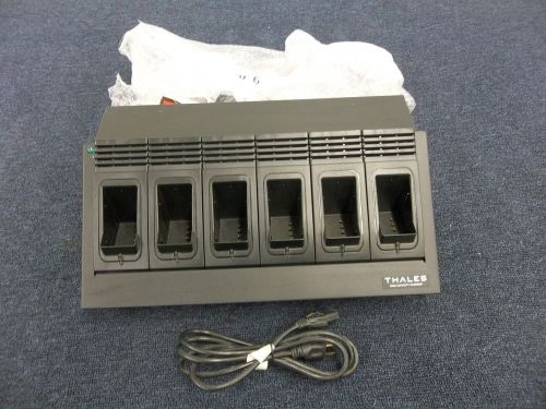 THALES HIGH CAPACITY 6-WAY BATTERY CHARGER RADIO 23386-1600580 MILITARY SURPLUS