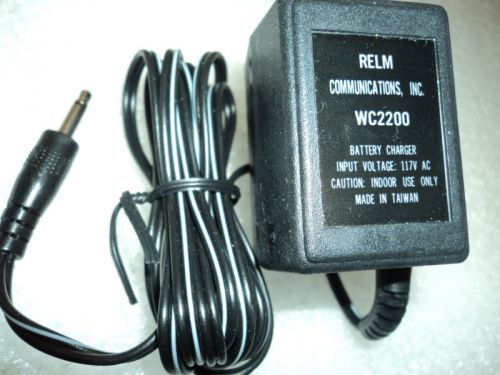 RELM WC2200 BATTERY CHARGER ADAPTOR