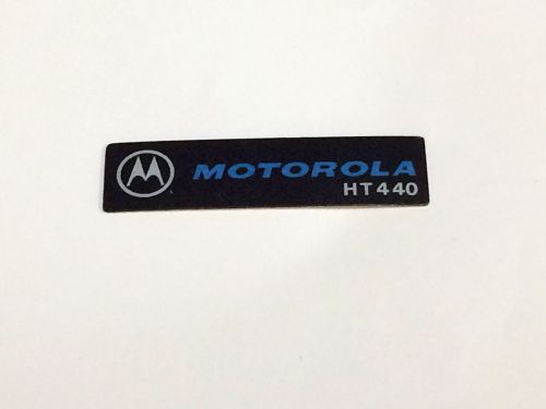 Motorola radius ht440 front label escutcheon model 335153j02 for sale