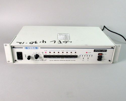 Vega qx-6a wireless intercom master station 150-216 mhz 45-50 mw receiver for sale