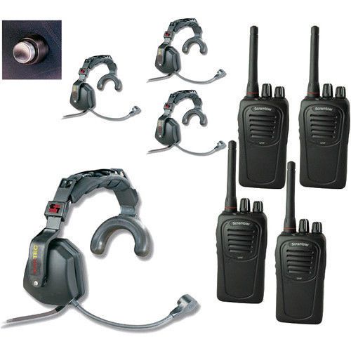 Sc-1000 radio  eartec 4-user 2-way radio ultra single shell mount ussc4000sh for sale