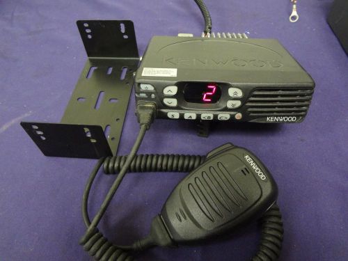 KENWOOD TK-7302V Mobile Radio VHF FM TRANSCEIVER W/ Microphone, Mounting Bracket