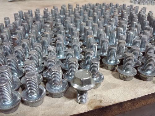 Hex flange washer locking head  bolts 1/2&#034; x 1&#034; long (63 pcs.) total for sale
