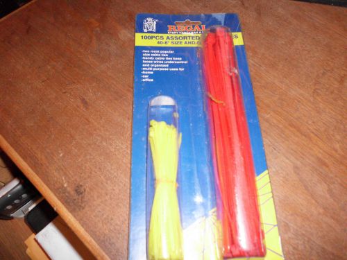 Regal 100 Piece Cable Ties # CT-100 Quantity of 2