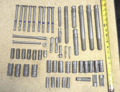Lot of 50 Pieces Anchors Assorted Junk Drawer/Contruction/Home Improvement