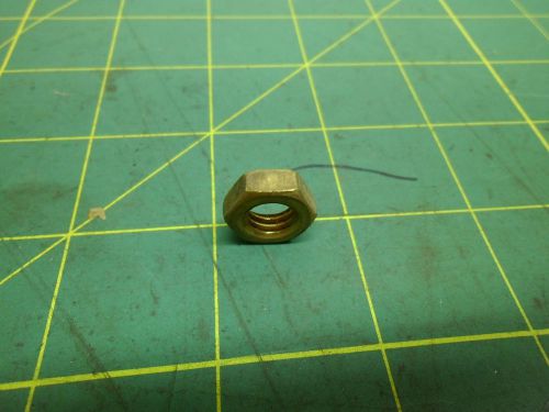 3/8-16 BRASS HEX NUTS (9 REGULAR AND 44 JAM) #4292A