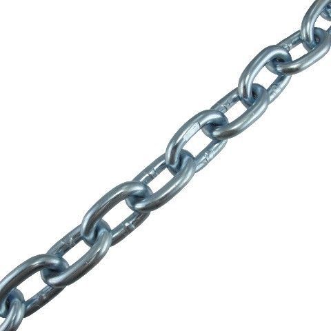 3/8&#034; proof coil chain (per ft.) safe work load 2650 lbs for sale