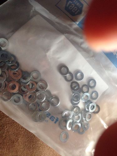 Metric flat washers lot of 300 m5 washers din 125 a  free s&amp;h for sale