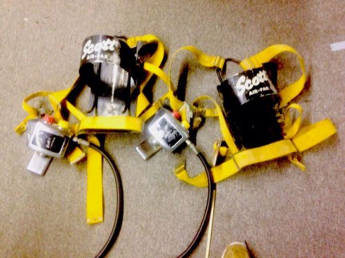 Scott Light Weight AIR PACK With Regultor Back Pack Fire Rescue,!