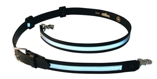 Boston leather firefighter, emt, police  radio strap 6543rxl, reflective, sale! for sale