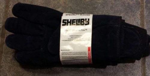 Shelby glove fdp firefighting gloves rt7100 5227 size xl midnight blue for sale