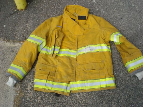 46x32 jacket firefighter turnout bunker fire gear globe gx-7 drd 06//08...j187 for sale