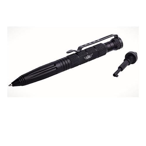UZI Tactical Glassbreaker #6 Pen with Built-In Cuff Key, Black #UZI-TACPEN6-BK