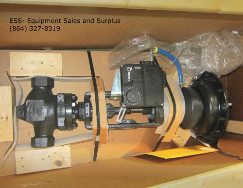 Koso hammel dahl type r control valve, reverse linear spring diaphragm actuator for sale
