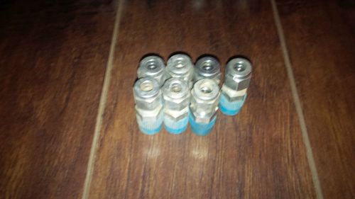 (lot of 7) swagelok 3/8tube to 1/4 npt connector 316ss  ss-600-1-4 for sale