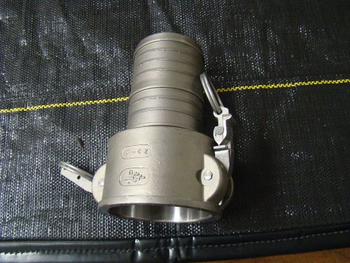 Stainless Steel - Camlock Fitting - PT  25C (2&#034; inch  Coupler) Sta-Lok II*