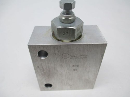 SUN HYDRAULICS BCC PBFB FBN ALUMINUM HYDRAULIC VALVE ASSEMBLY D300654