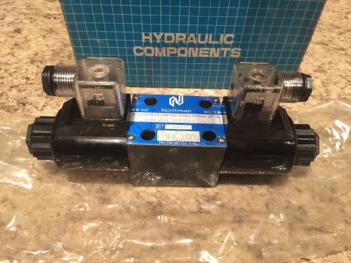Northman SWH-G02-C2-D24-20-U Solenoid Operated Directional Control Valve **NEW**
