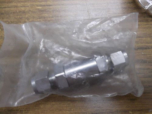 Generant poppet check valve part number pcv-6tss-v 3/8&#034; tube x 3/8&#034; tube ss for sale