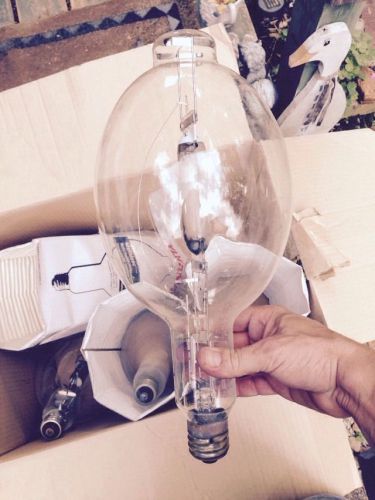 Three 1500 Watt Metal Halide Light Bulbs, Sylvania,Philips,Mogul Base