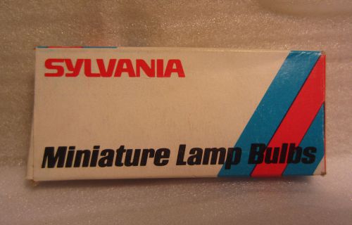 Sylvania NE2A/A2A Miniature Bi-Pin Light Bulb Lamp W/ Wire Leads x1 NOS